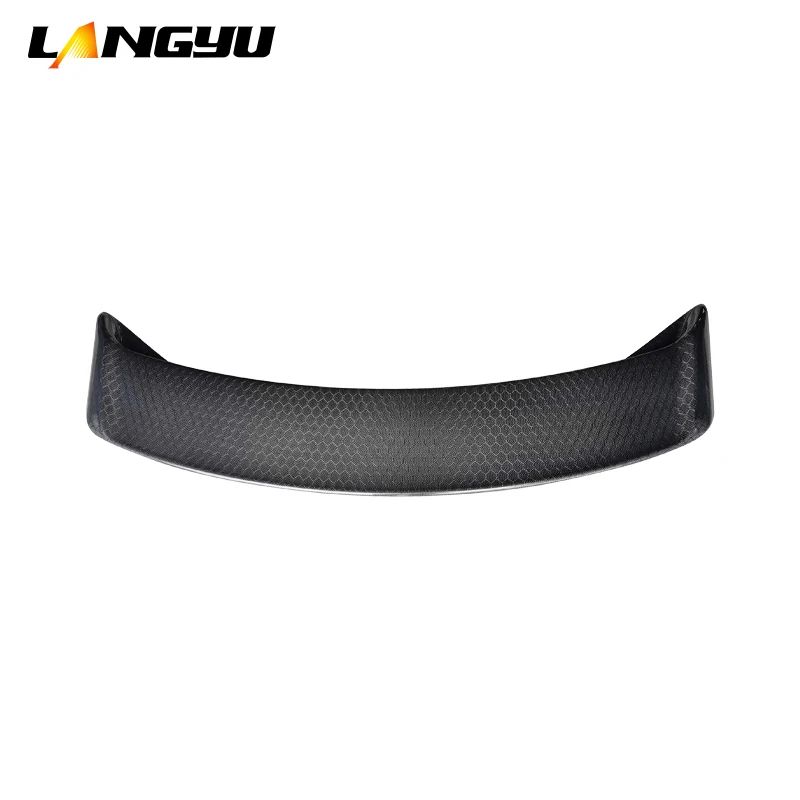 Car Exterior Parts GTR35 A Style Honey-Comb Twill Carbon Fiber Rear Trunk Spoiler For Nissan Skyline GTR R35 Rear Spoiler