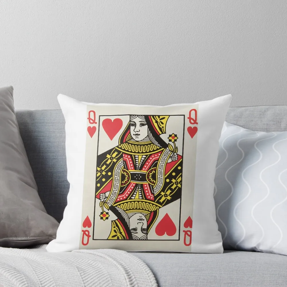 Queen of hearts Throw Pillow Bed pillowcases Cushions Cover Luxury Pillow Case Pillow