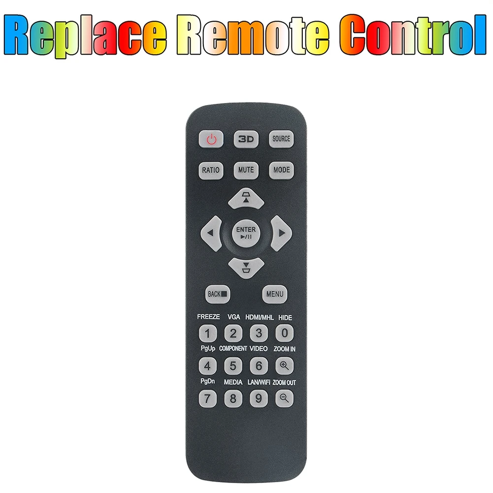 Replace Remote Control For Acer Projector P1250 T-2501 P1150 AS329 DX120 BS-020D810D MF-220T