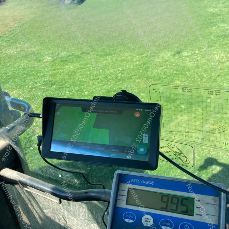 7-Inch easy-to-use agricultural high-precision tractor GPS navigation system