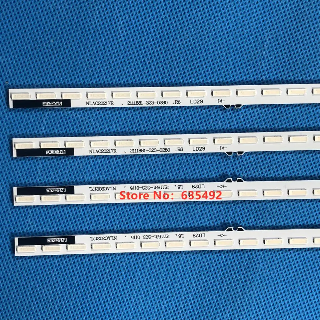 Imagem -03 - Tira Conduzida 36 Lâmpada Nlac20237l Mais Nlac20237r para Sony 55 tv tv Kdl55w700a Kdl-55w900a Kdl-55w905a P61.p8302g001 Novo Peças 34cm