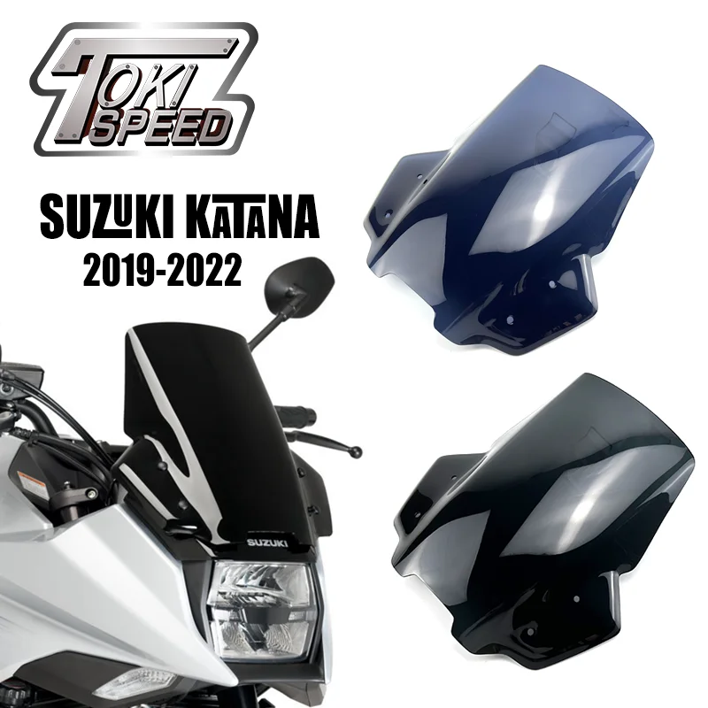 

Подходит для gsxs1000 '19-'22 GSX-S 1000 KATANA 2019 2020 2021 2022 аксессуары для мотоциклов спортивный козырек для ветрового стекла