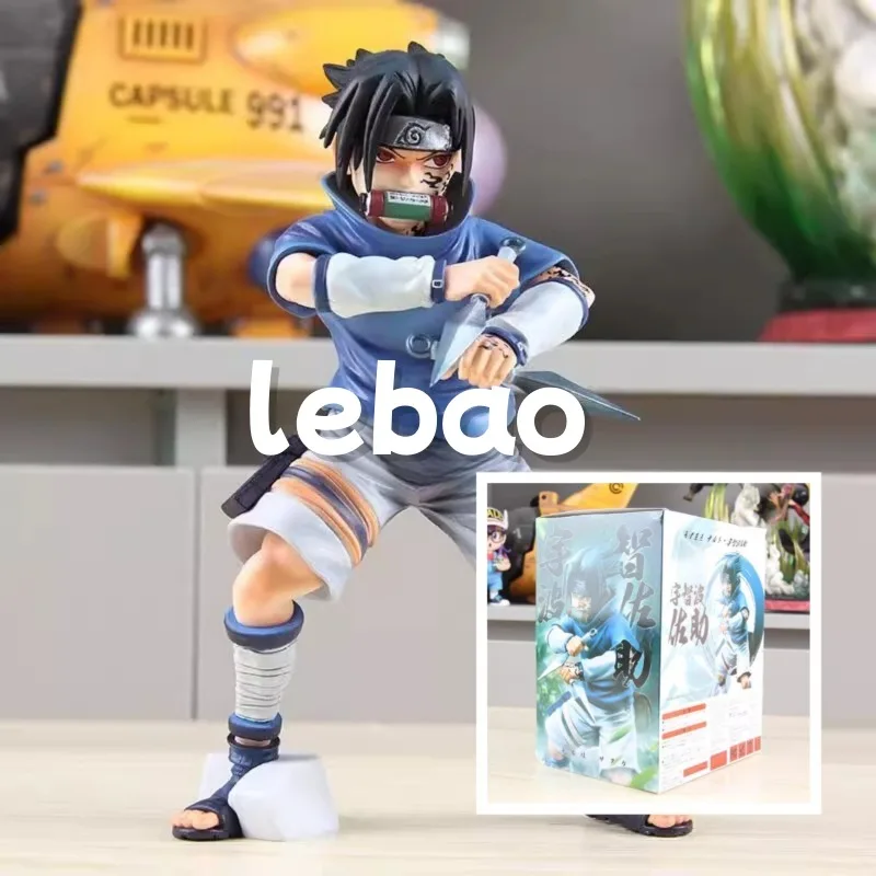 

【В наличии】Двуглавая мультяшная модель Шиничи Саске, статуя ручной работы, мультяшная игрушка, подарочная коллекция