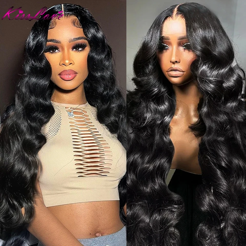 4x6/5x5 Glueless Wigs HD Transparent Lace Front Wigs For Women Body Wave Lace Frontal Wigs Human Hair Glueless Wig Ready To Wear