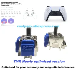 New version for PS5 DualSense TMR Hall 3D analogue joystick High precision Linear flow
