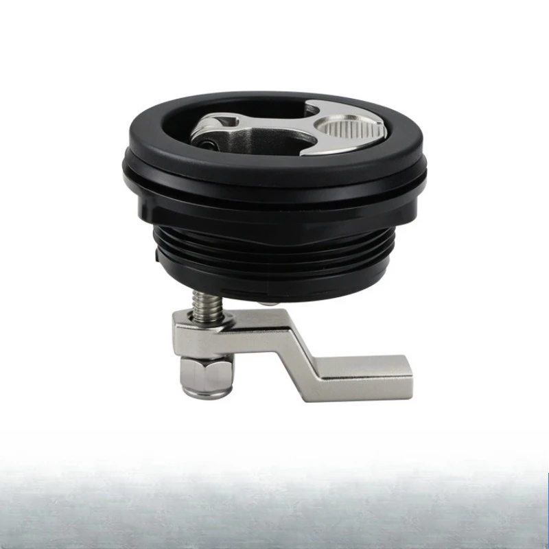 Marine Floor Lock 316 Stainless Steel Plastic, Luya Boat Yacht Floor Handle Embedded Accessories Deck Lock