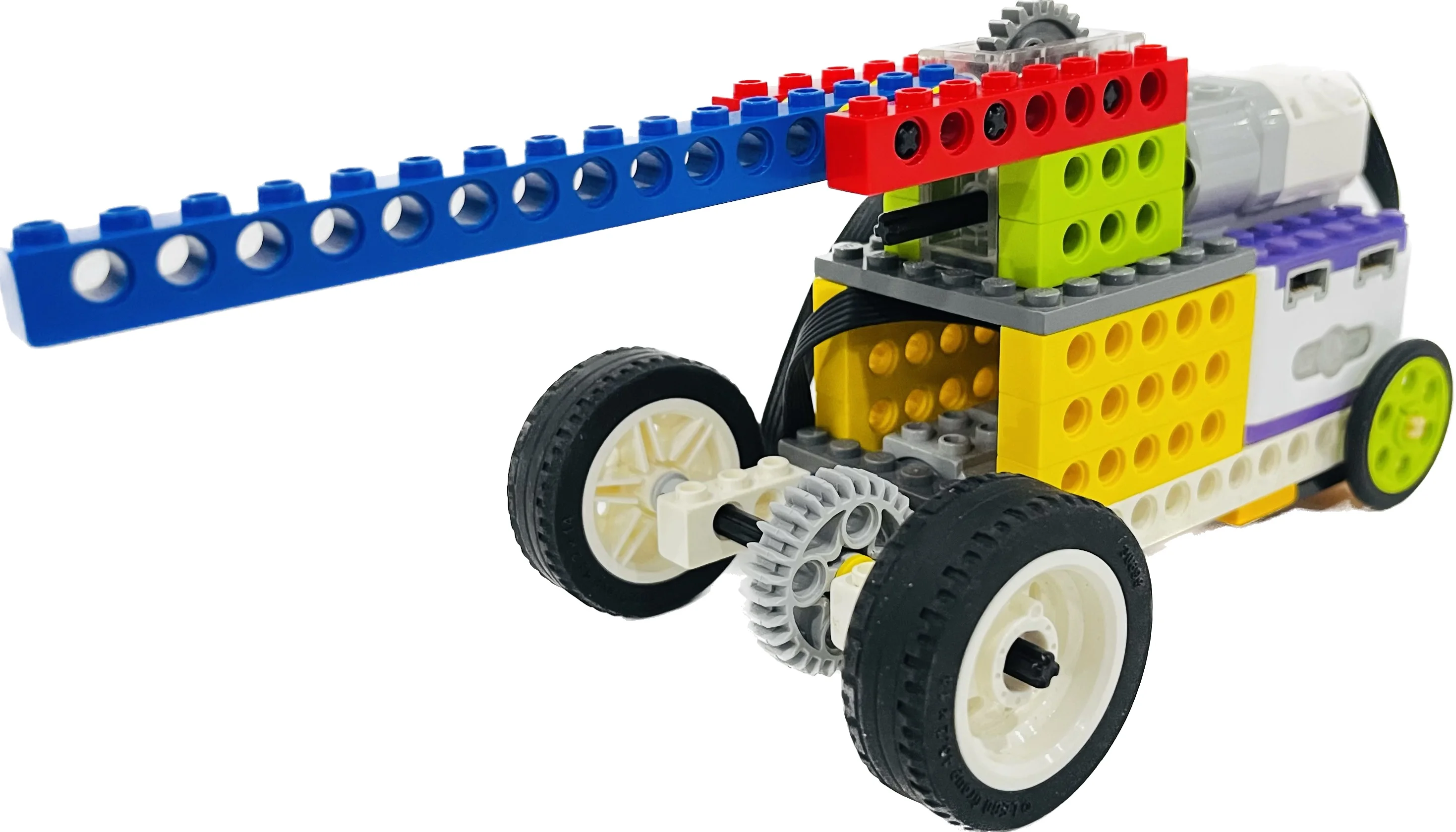Set Robot Pengodean Interaktif ICQbot Mainan Robot Pendidikan Jarak Jauh Skala 1:8 dengan Blok Pendidikan Listrik Wedo2.0