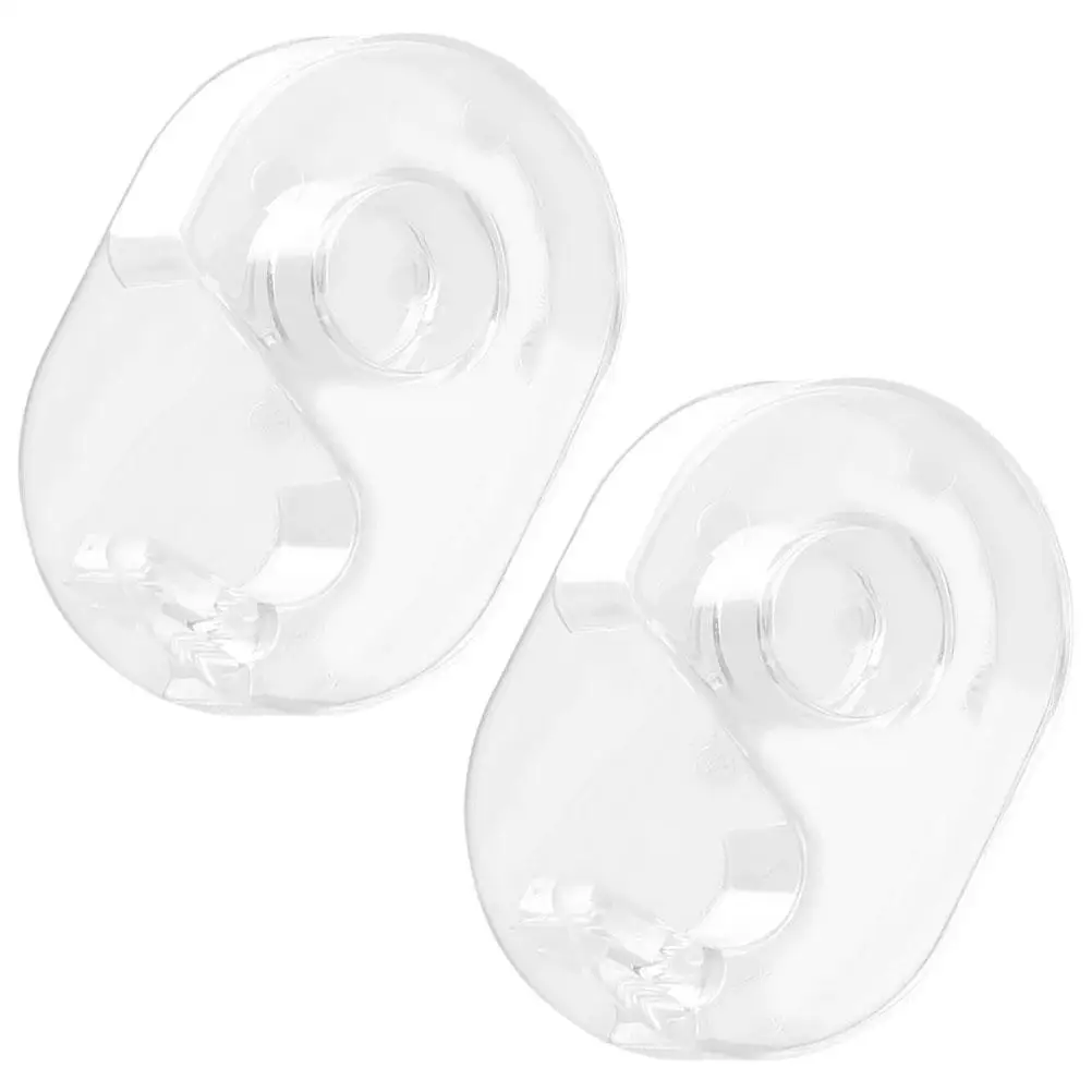 2Pcs Tape Holder Desk Supply Portable Fun Dispenser Professional Labels Stickers Office Use Reliable Design