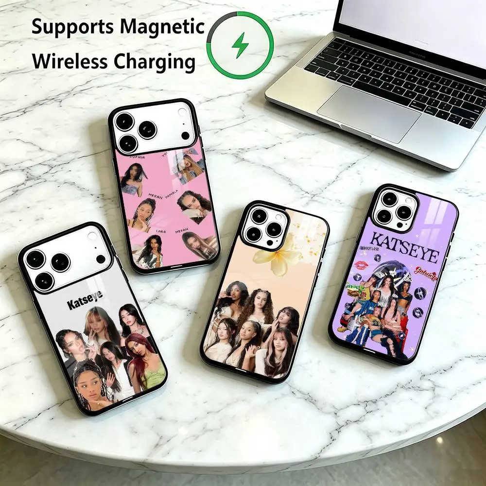 KATSEYE D-Dance-Pop  Phone Case For iPhone18 17,16,15,14,13,12,11 Plus,Pro Compatible with magnetic wireless charging Gift