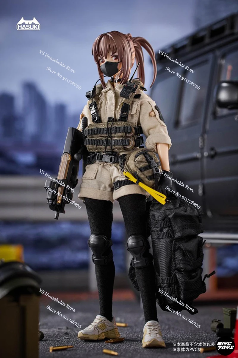 HASUKI PA006 1/12 Security Guard REIZEI HAISEZ Mobile Suit Girl Soldier Model Smart Brave 6