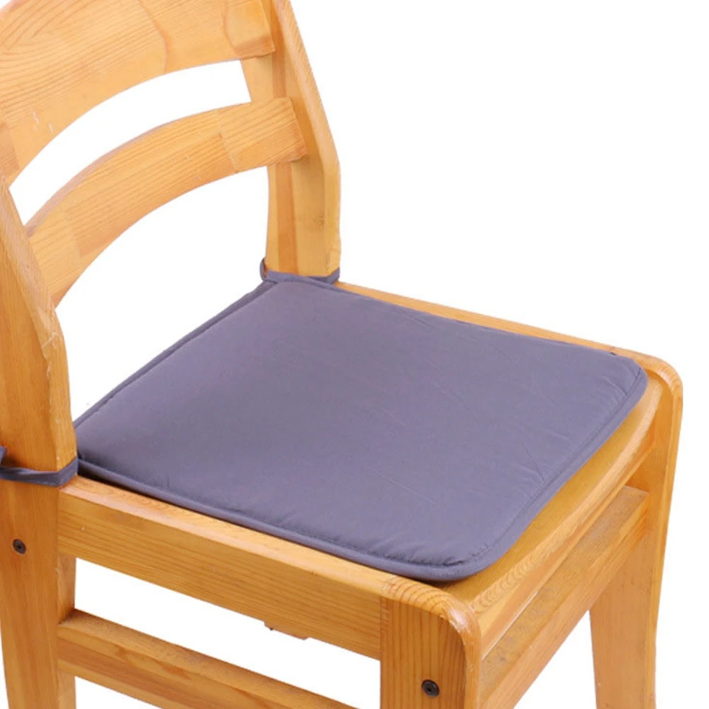 Solid Color For Garden Kitchen Office Indoor Outdoor Tie On Dining Room Chair Cushions Chair Cover Seat Pad Home Decoration