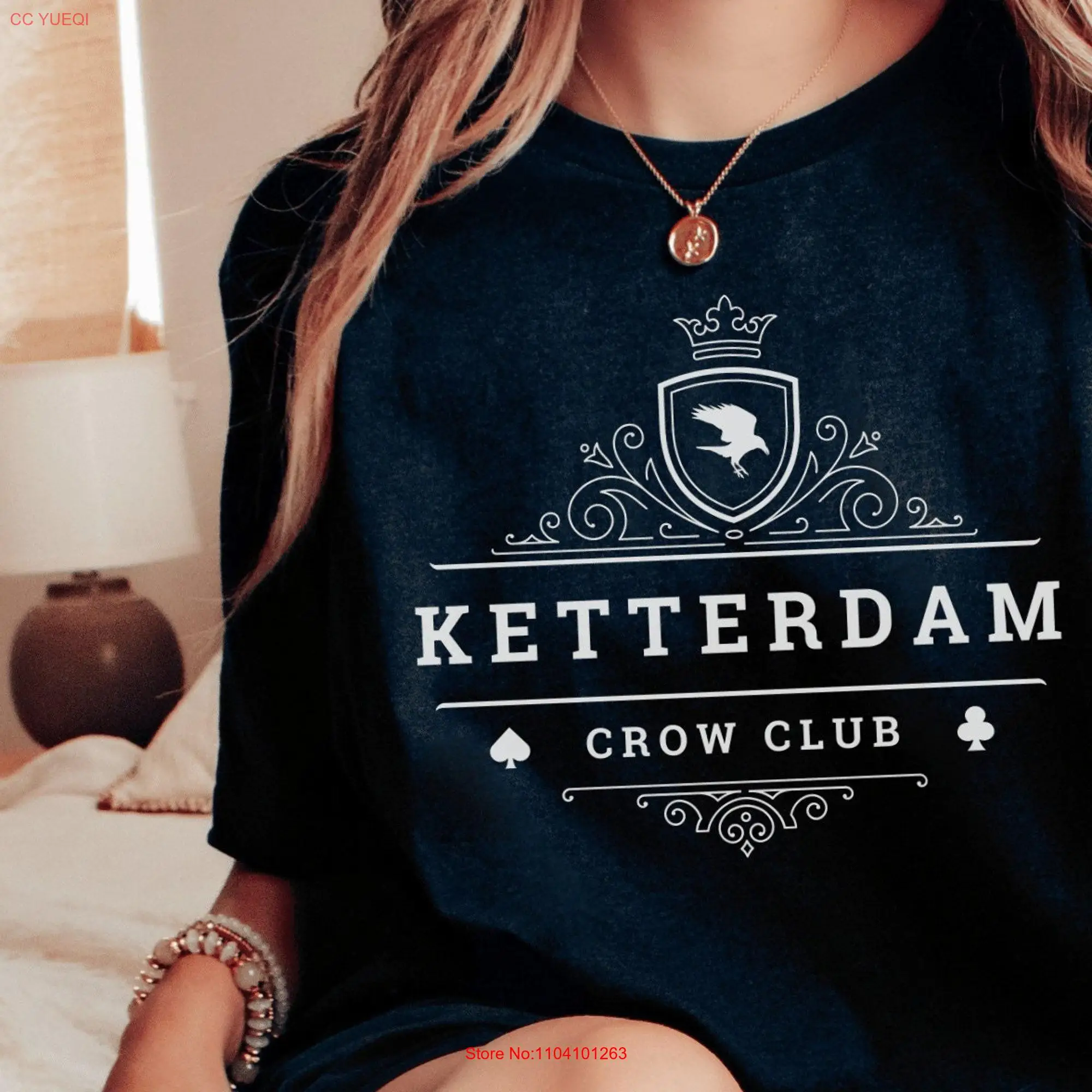 Ketterdam Crow Club T Shirt No Mourners Funerals Shadow and Bone Leigh Bardugo Alina The Darkling Six of Crows Bookish Kaz