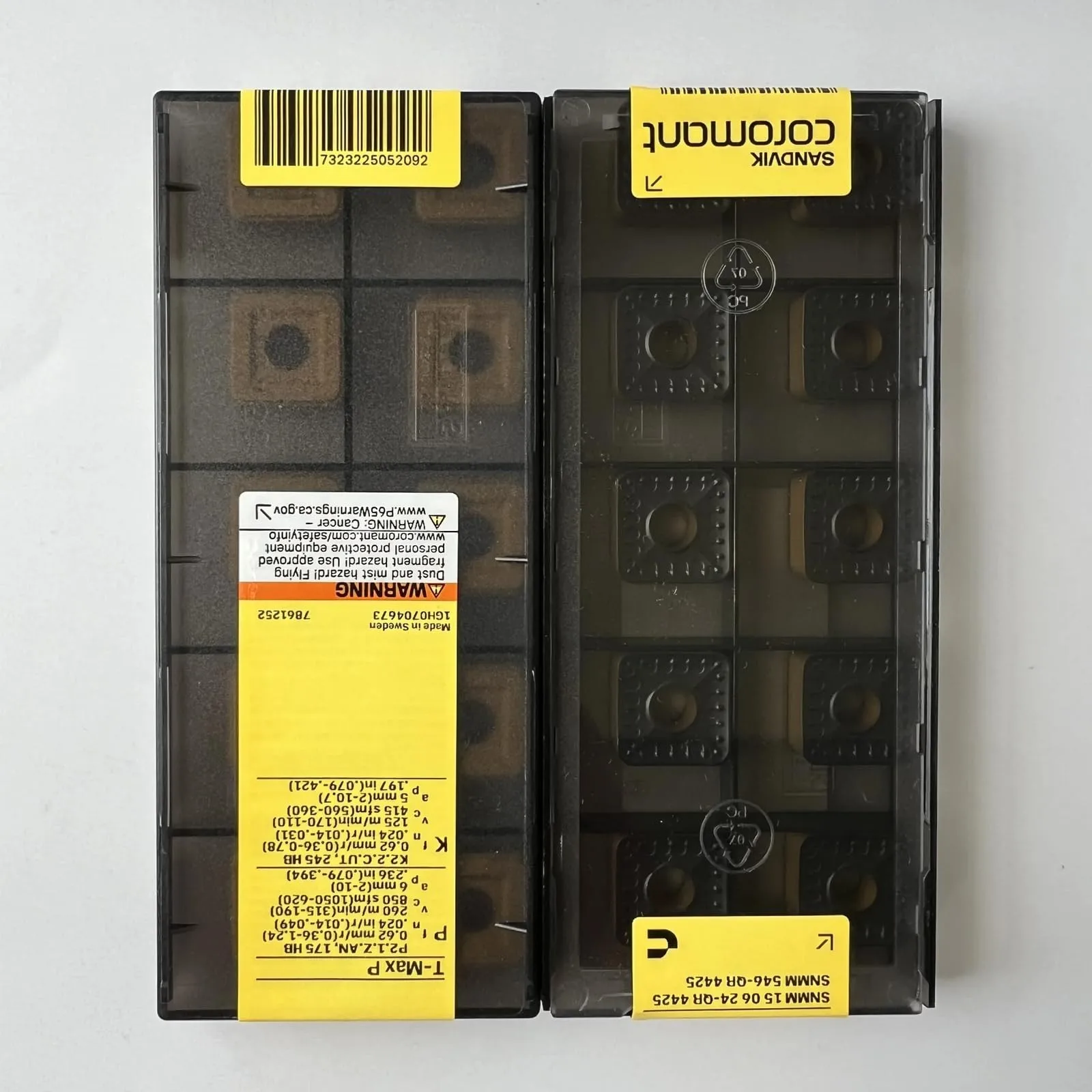 

Original SANDVIK / SNMM150624-QR 4425 / Hard alloy CNC Blade 10 Pcs