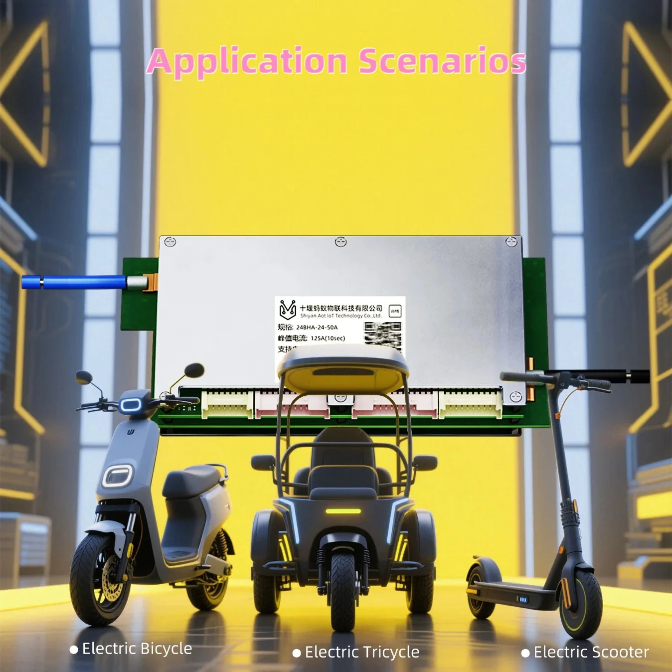 Ant BMS Smart 10S إلى 24S 550A 300A 275A 200A 80A 60V 72V 20S لوح حماية بطارية ليثيوم بلوتوث ليثيوم أيون Lifepo4 LTO #2