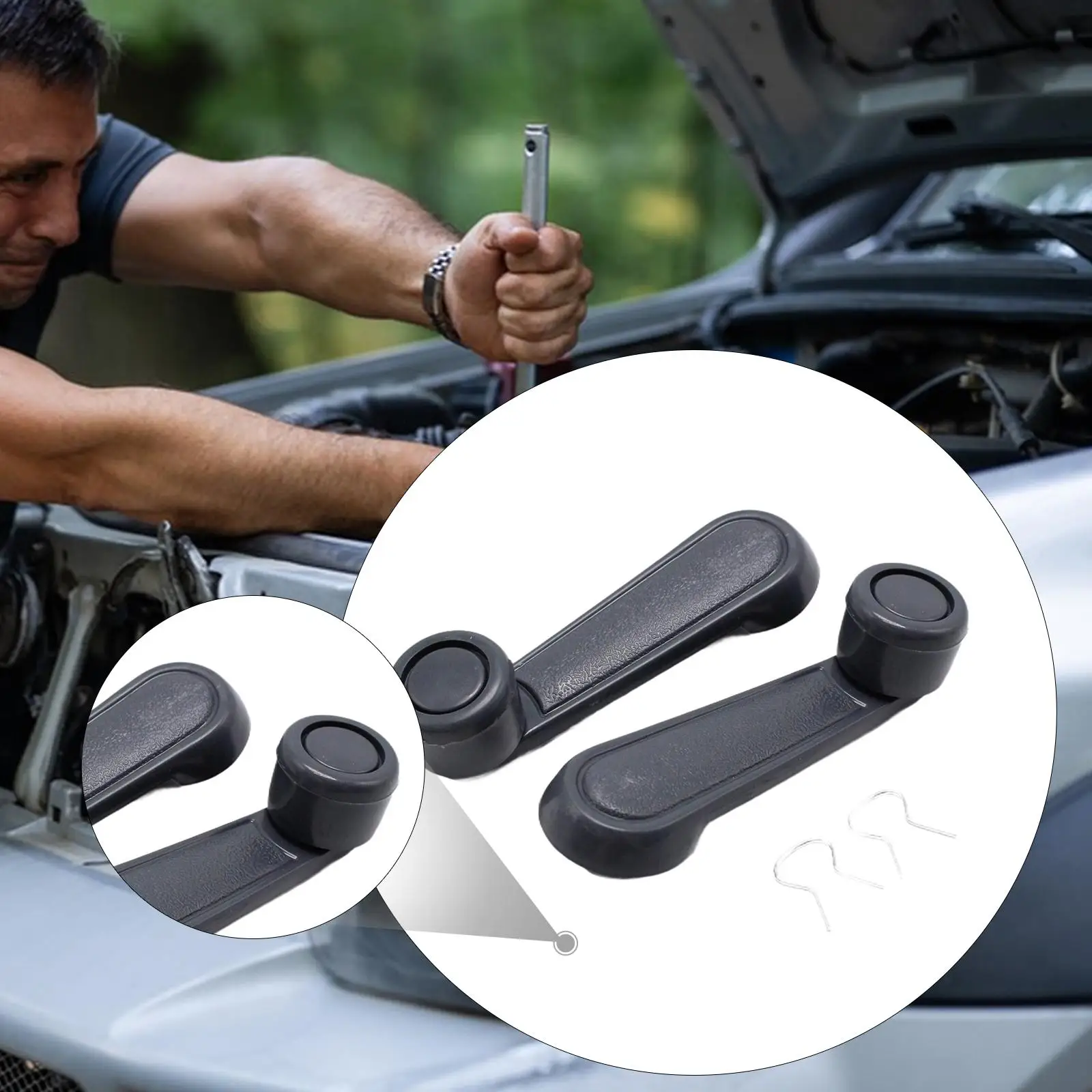 

Прочная пластиковая ручка стеклоподъемника для Nissan Pathfinder, Sentra, Frontier, D21 Pickup, Xterra, левая и правая двери