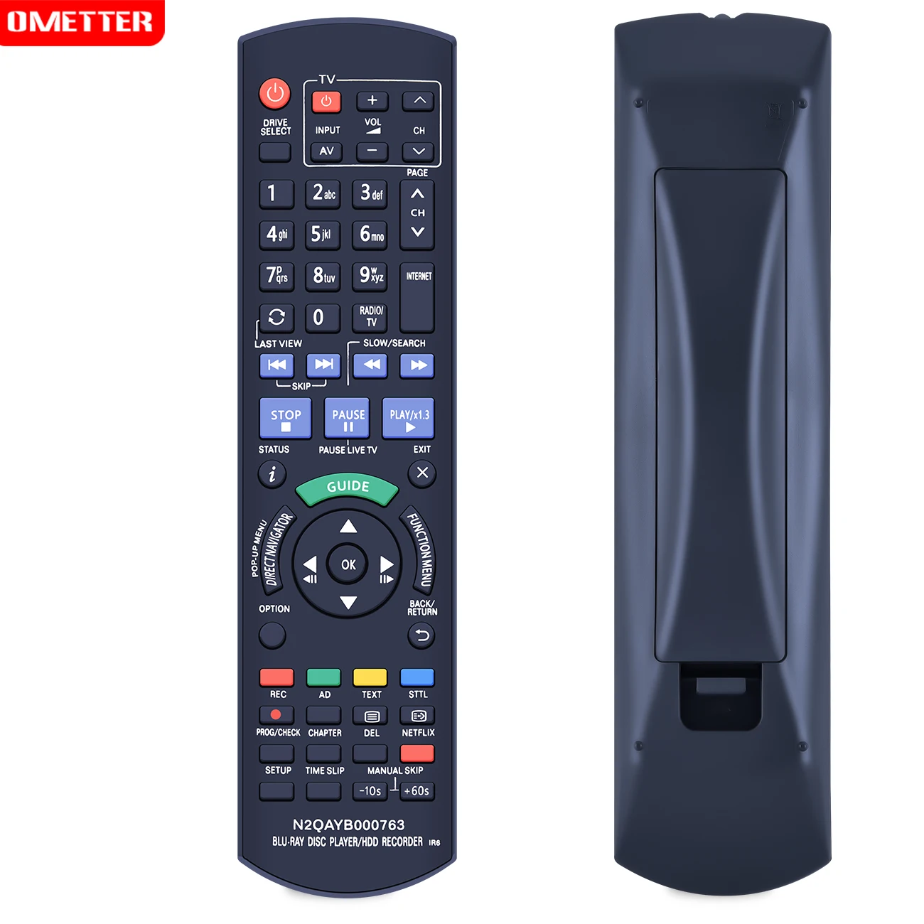 N2qayb000763 controle remoto substituído por panasonic DMR-PWT420EB DMR-PWT530