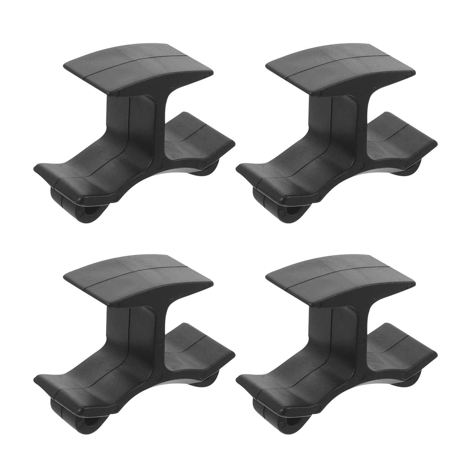 

4Pcs Plastic Whistle Finger Grips Compact Reliable Whistle Holder for Referee Trainer Linesmen Sports Outdoor Use