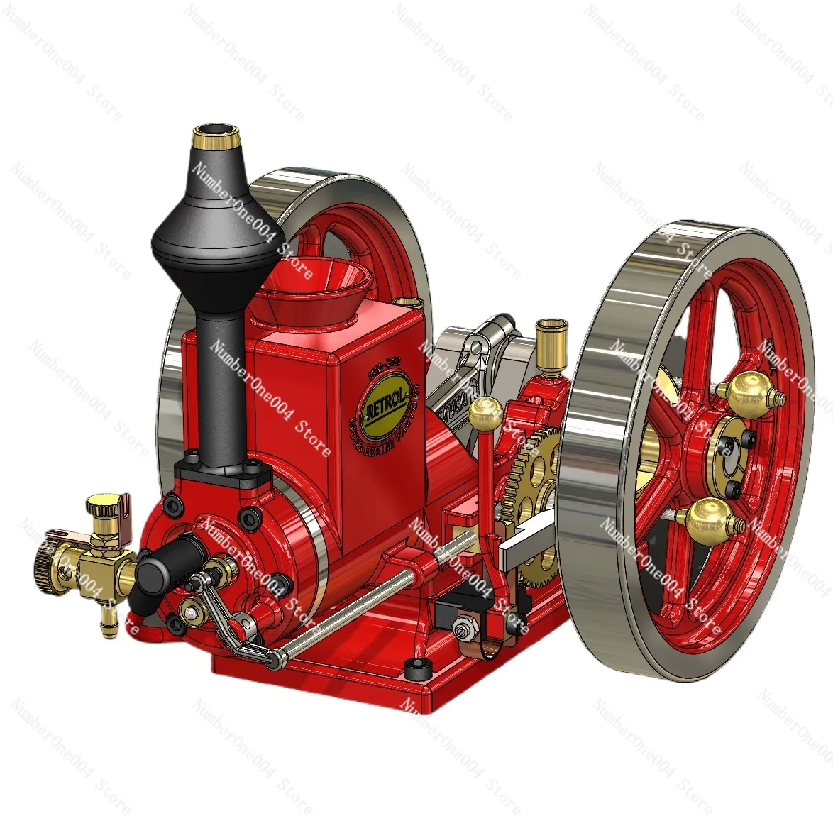 

HM-01 Toad Hit and Miss engine model gasoline kerosene engine