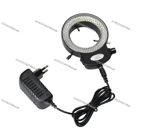 조정 가능한 현미경 광원 LED 링 라이트 144 램프 구슬 63MM MIC-209 완전 투명 갓