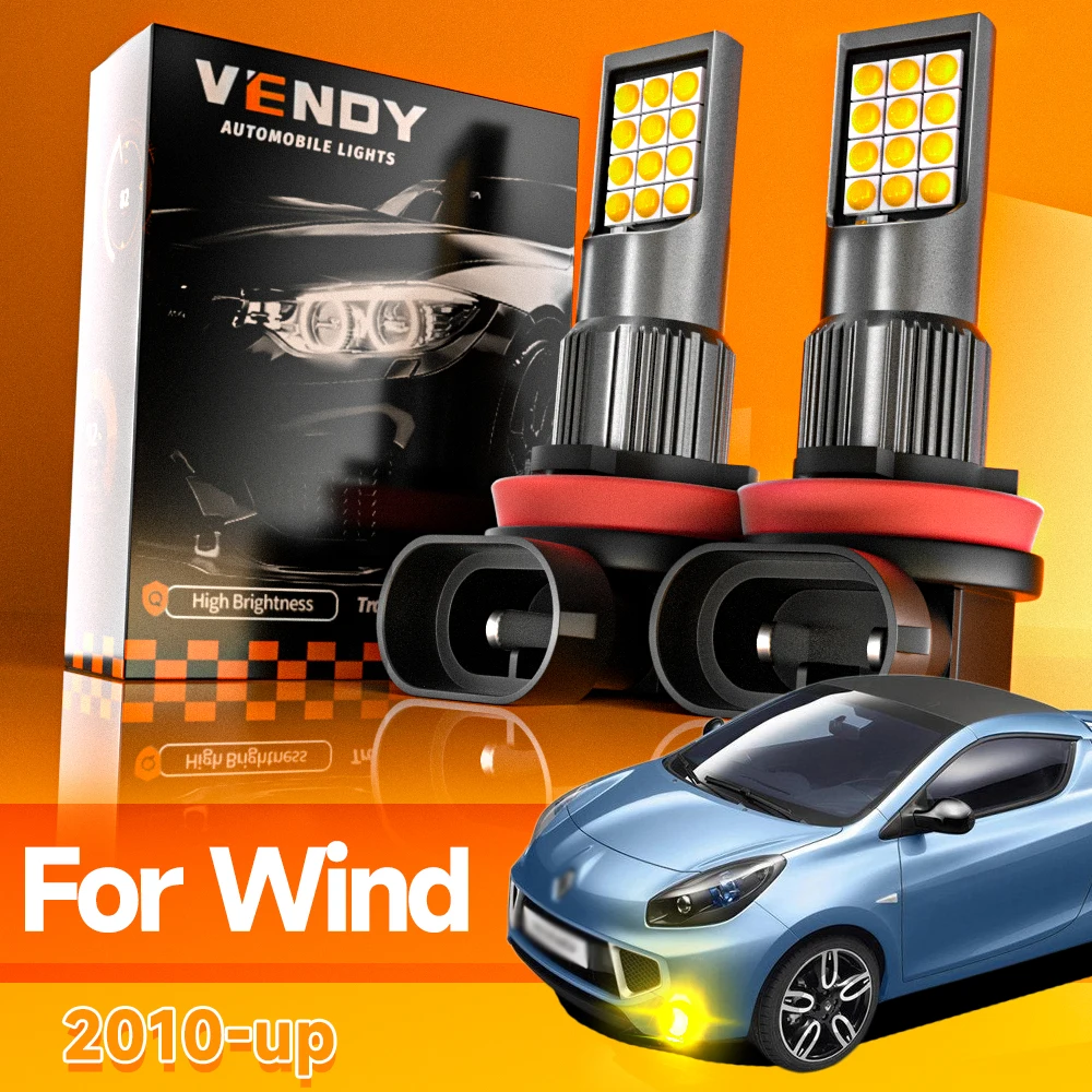 2 stücke Für Renault Wind 2010 2011 2012 2013 LED Nebel Licht Canbus Zubehör