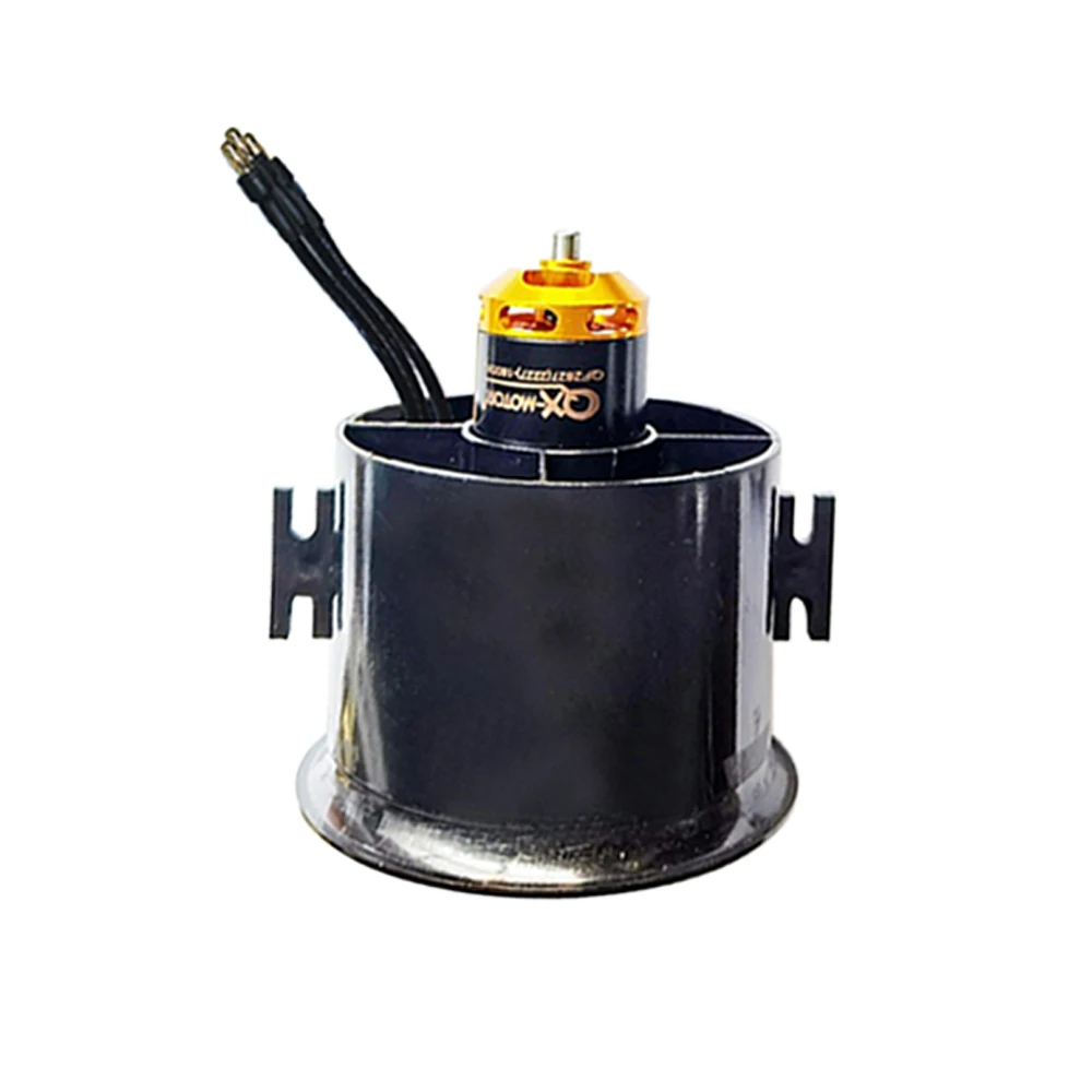 Qx-Motor 70mm EDF 4s 6s QF2827 Bürstenloser Motor 12-Blatt Impeller für RC EDF Jet Flugzeuge – Detail 5