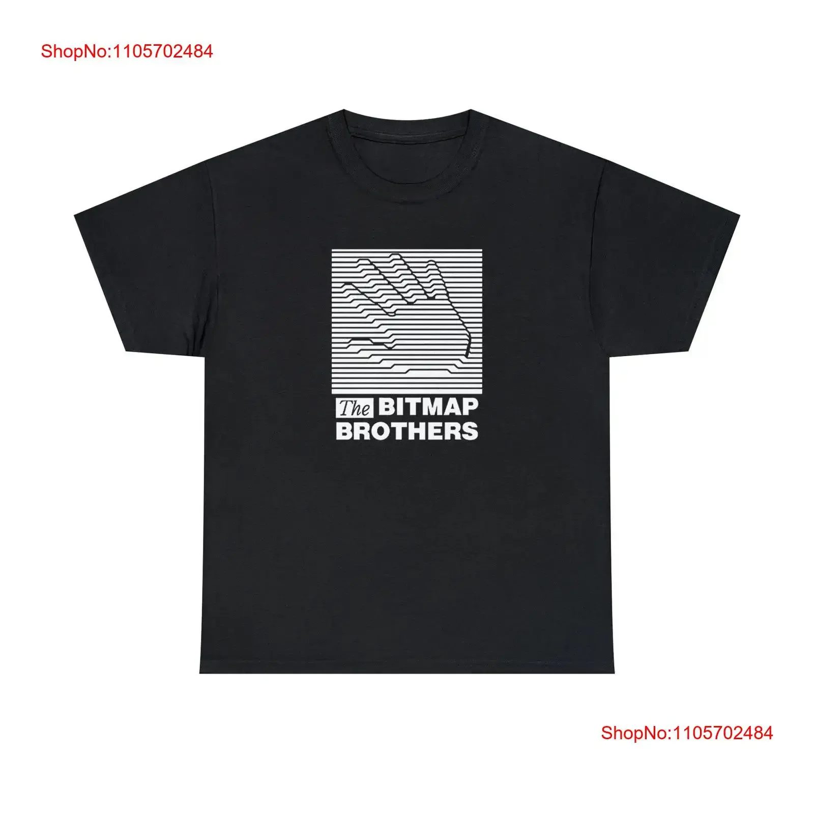 The Bitmap Brothers Computer T Shirt Geek Retro vintage 90s vintage Washed fashion Soft homme Versatile graphic Unisex