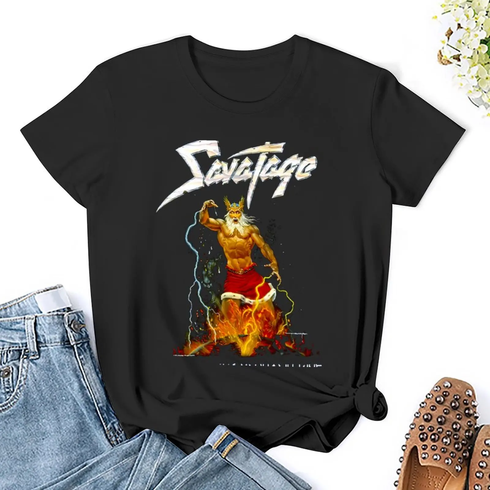 Mountain King 001 Savatage 01- Najlepiej Trending T-Shirt letnie topy koszulka z nadrukiem zwierzęcym dla dziewczynek letnie ubrania topy dla kobiet