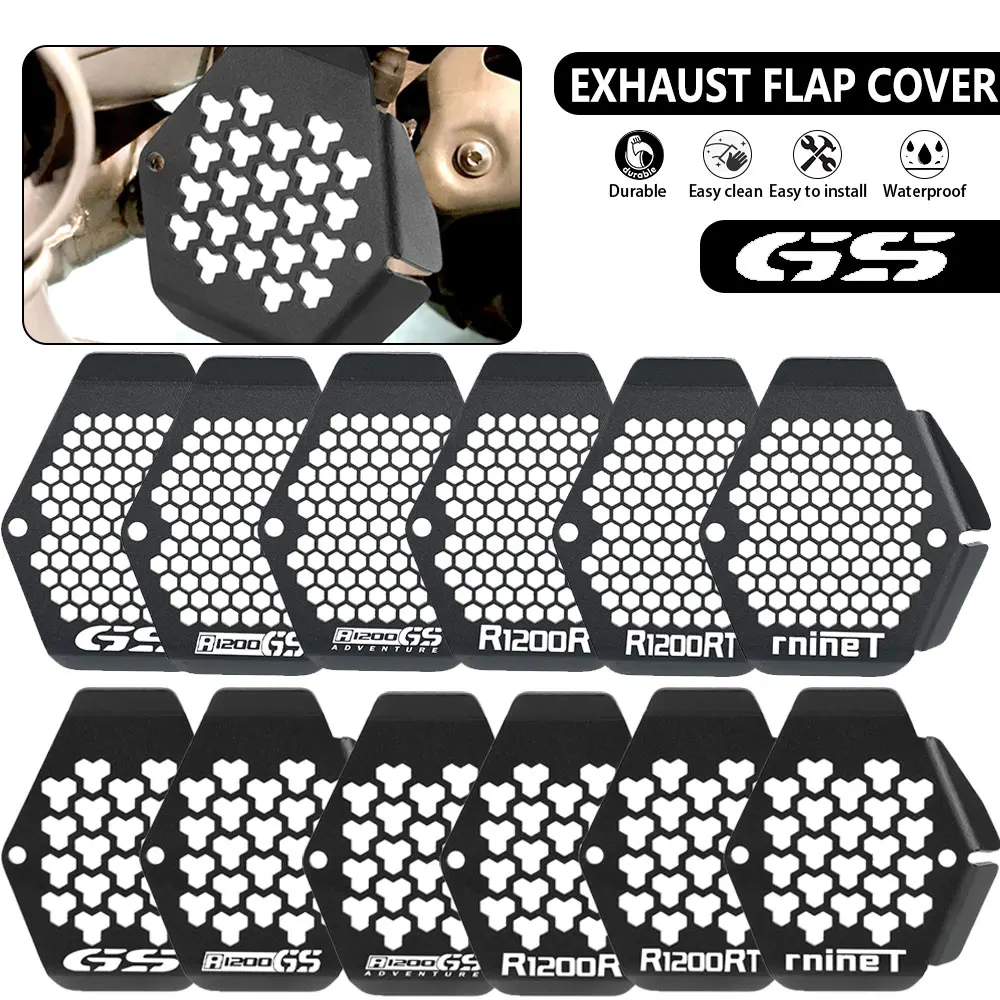 

For BMW R1200GS ADV R 1200 GS 2010 2011 2012 2013 GS1200 Motorcycle Exhaust Flap Cover Protector R nineT All Model 2010-2023 R9T