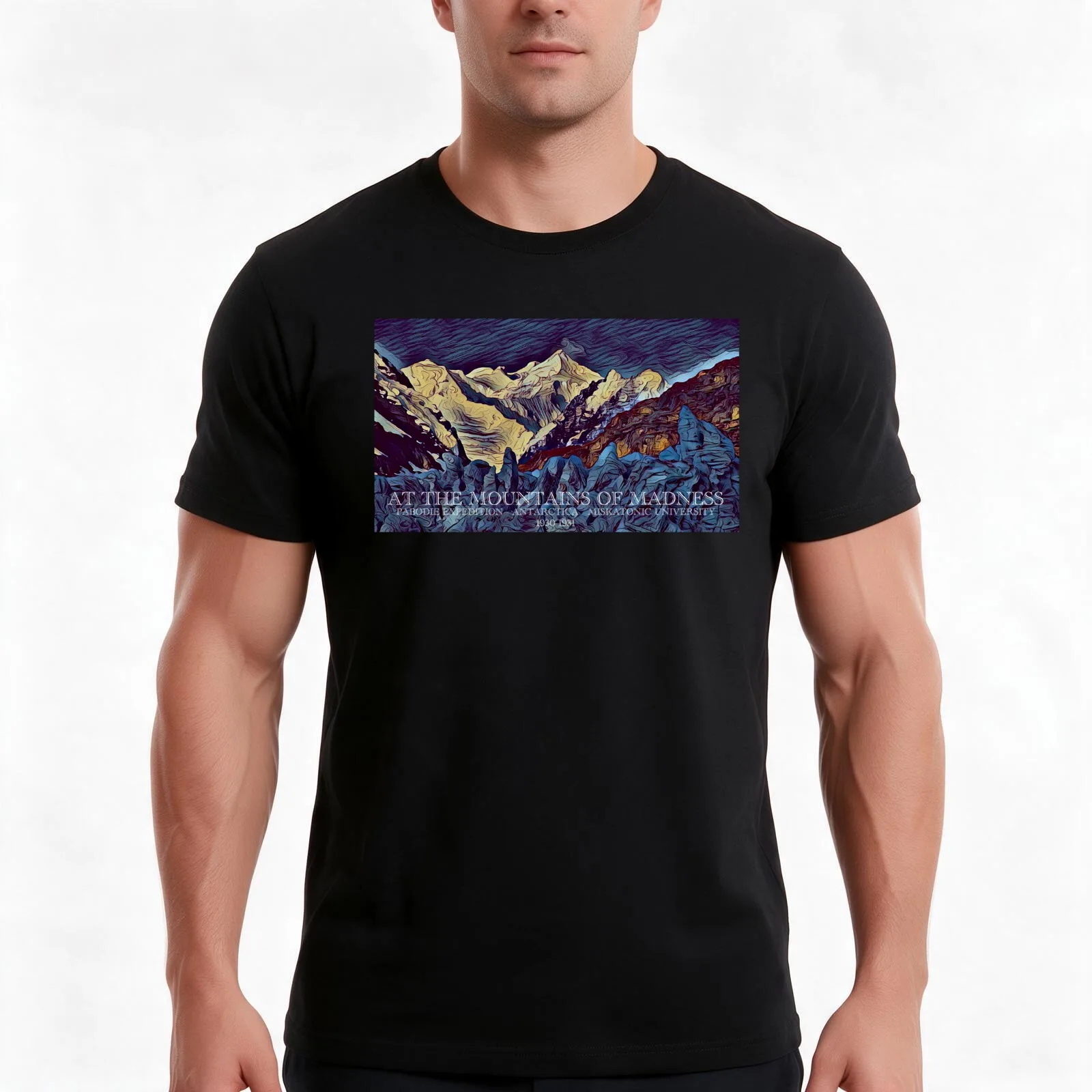 At the Mountains of Madness Vol 3 - Miskatonic University - Pabodie Expedition Antarctica 1930-1931 - In Search of The E T-Shirt