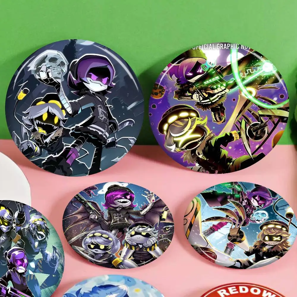 Anime Murder Drones Creative Tinplate Soft Button Pins Animal Icon Brooch Lapel Backpack Badge Accessories Pin
