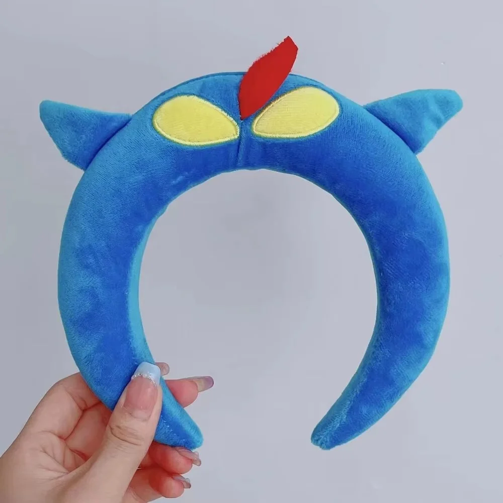 Anime Crayon Shin-chan Fascia per capelli per donna Lavare il viso Peluche Fascia per capelli Simpatico cartone animato Trucco femminile Cura della pelle Copricapo Regali per ragazze