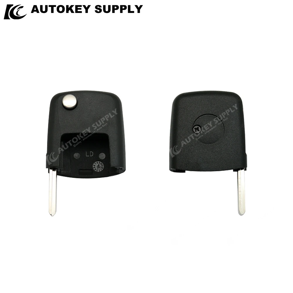 

AutokeySupply For For Golf/Polo Flip Key Head Shell (Square/Hu66) AKVWF104