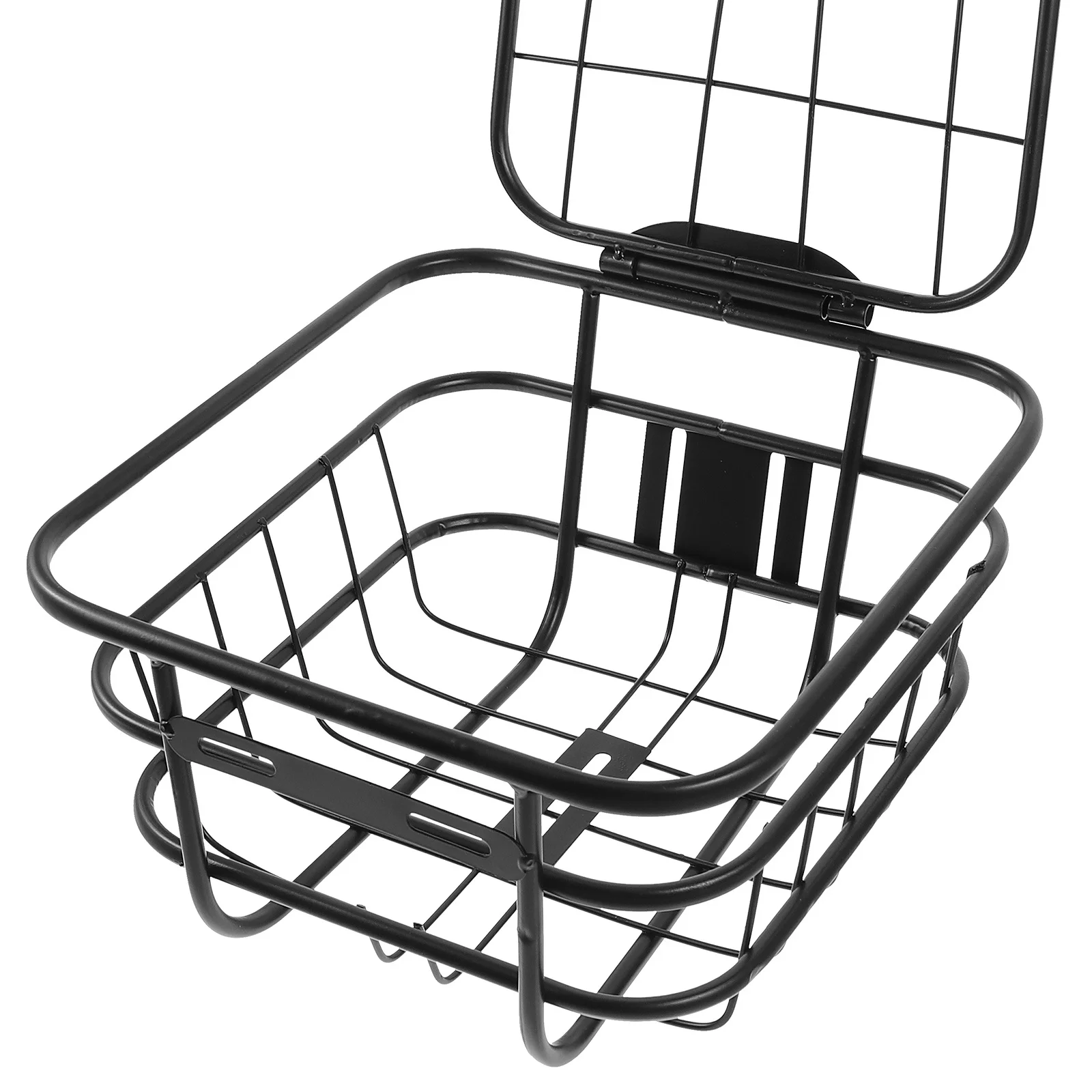 

1pc Electric Vehicle Basket Thickened Bike Basket For Storage Practical Multipurpose Riding Gadget Container Bike