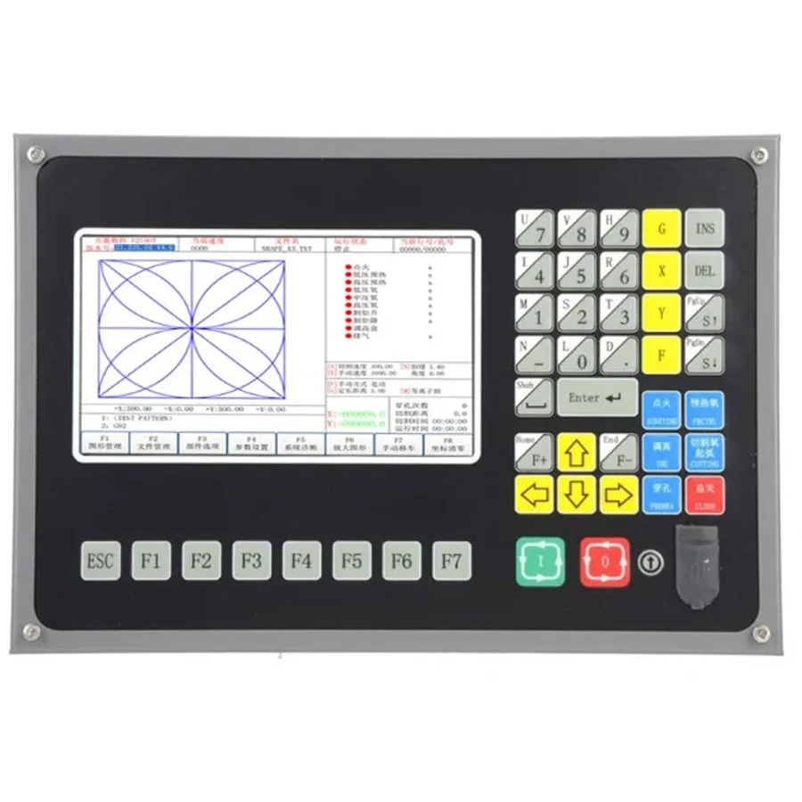 SF-2100C + SF-RF06A telecomando controller CNC a 2 assi macchina da taglio a fiamma al plasma sistema macchina da taglio laser