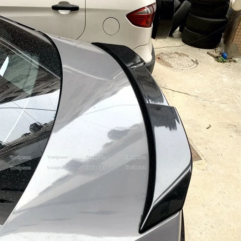 Para nissan sentra sylphy 2020 2021 2022 2023 abs plástico sem pintura cor tronco traseiro spoiler corpo kit acessórios