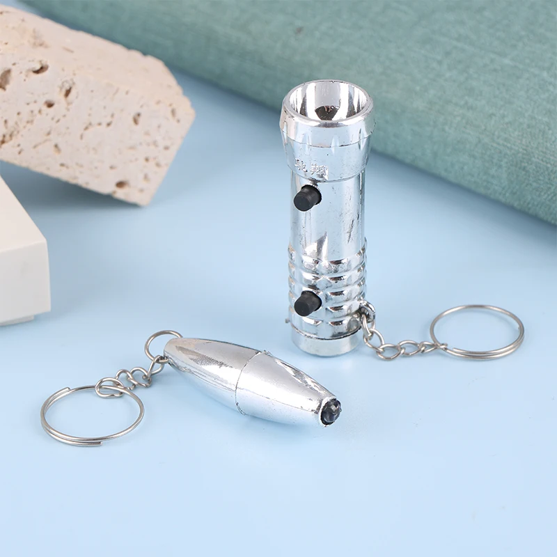 Portátil Mini LED Lanterna Chaveiro, Luz Roxa, Blu-Ray, Raios UV, Lâmpada Detecção de Dinheiro, Duplo Farol, Flash Torch