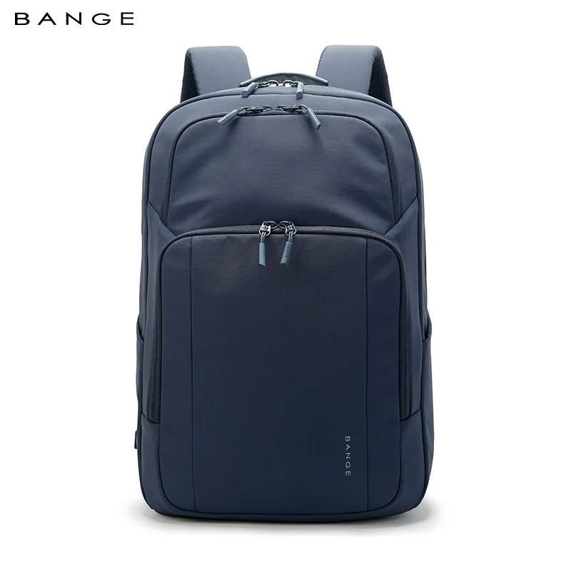 BANGE تصميم جديد سعة كبيرة أكسفورد الرجال 15.6 بوصة محمول على ظهره Softback الأعمال حقائب الظهر مقاوم للماء مع شحن USB