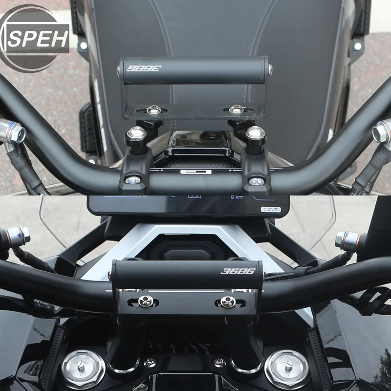 For ZONTES 368G Navigation Bracket GPS Handlebar Style Mobile Phone Holder Modification Accessories for ZT 368 G