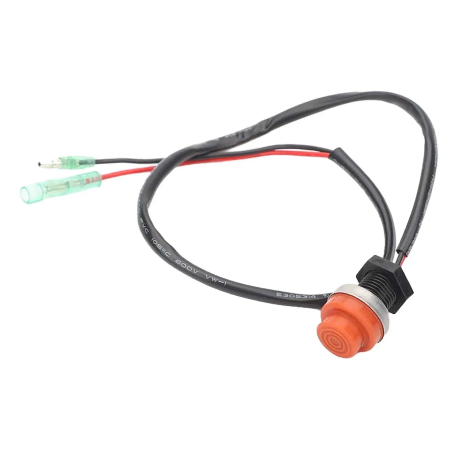 

Universal Marine Push Button Switch Waterproof Engine Start Stop Keyless Boat Throttle Control for Outboard Motor Kill Switch