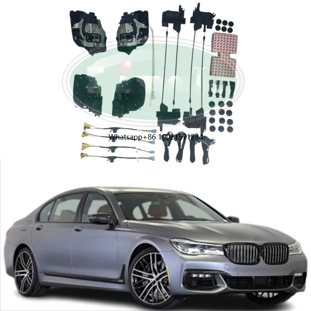 Electric Suction Door Kits for  5 Series Automatic Soft Door Closure Retrofit Vacuum Door for G30/G31/G38 Soft Close Lock
