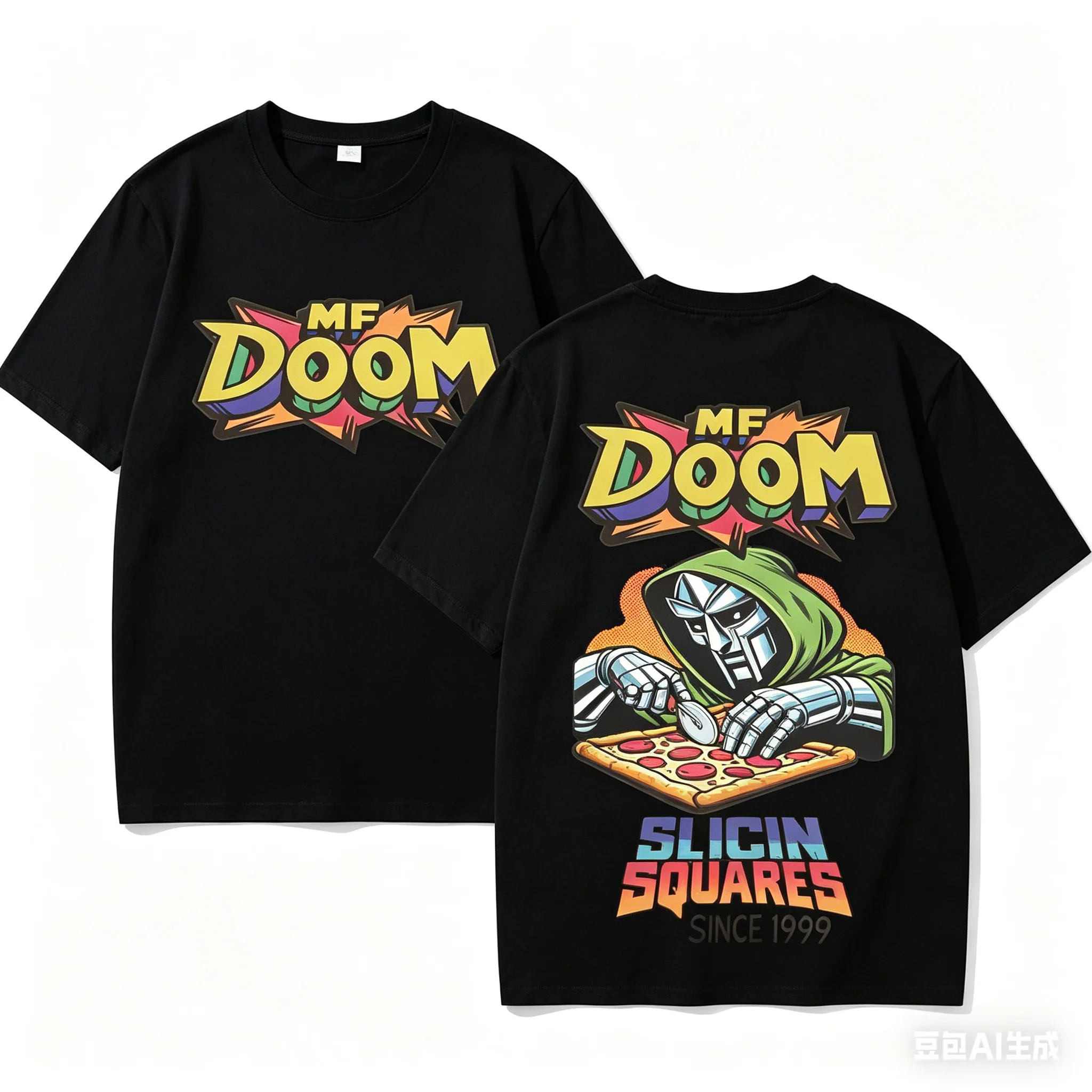 Rapper MF DOOM Jerseys Hip-hop Style Restoring Ancient Ways Design Sweatshirt for Men Women Wearing Leisure Streetwear Hip Hop