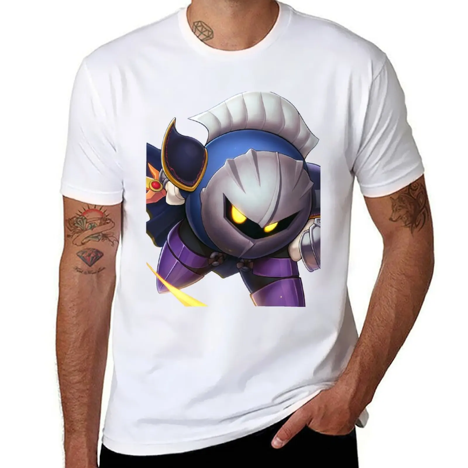 

Meta Knight (Ultimate) T-Shirt t shirt for man t shirts for man pack cotton T-Shirt