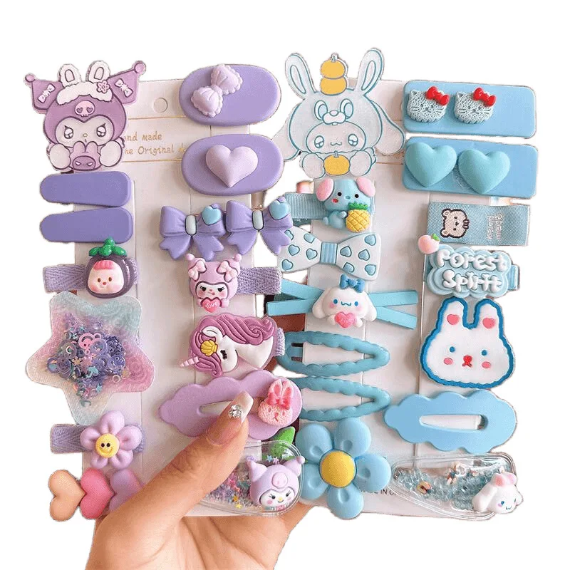 Spinka do włosów dla dzieci Koreańskie spinki do włosów Baby Side Bangs Clip for Kawaii Girls Nakrycie głowy Akcesoria do włosów Baby Bows Series 2023 New