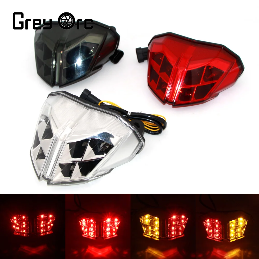 

Motorcycle LED Rear Tail Light For Ducati Streetfighter 848 1098S Streetfighter S Accessories Brake Turn Signal Integration
