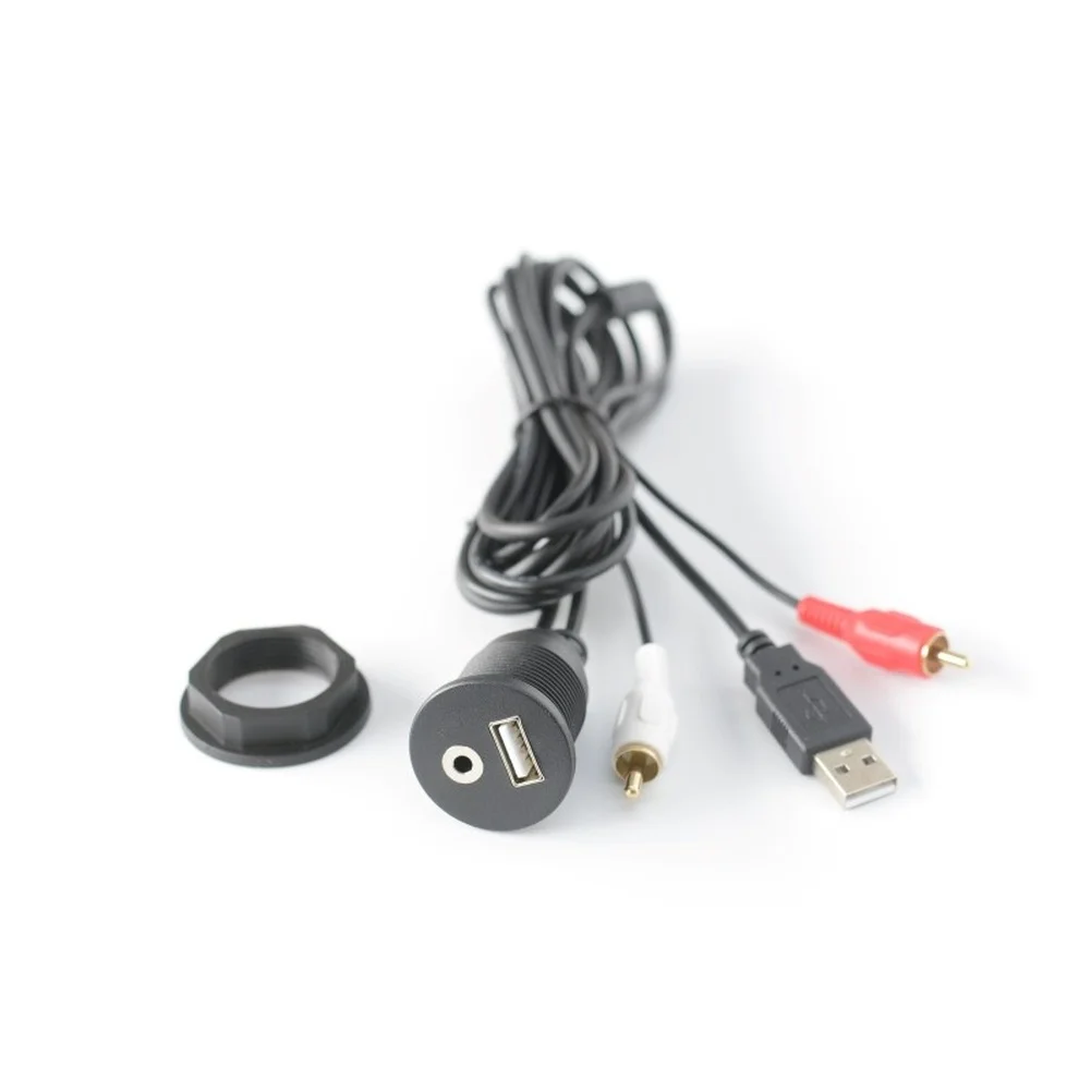 Vehicle Audio Converter Car Usb Aux Panel For Car Interior Upgrade Oxygen-free for Copper Wiring For Car Dashboard