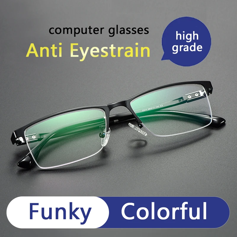 Anti Blue Ray Anti-fatigue Reading Glasses Men,Presbyopia Eyeglasses, Diopters:+1.0 +1.25+1.5+1.75+2+2.25+2.5+2.75+3+3.5+4.0