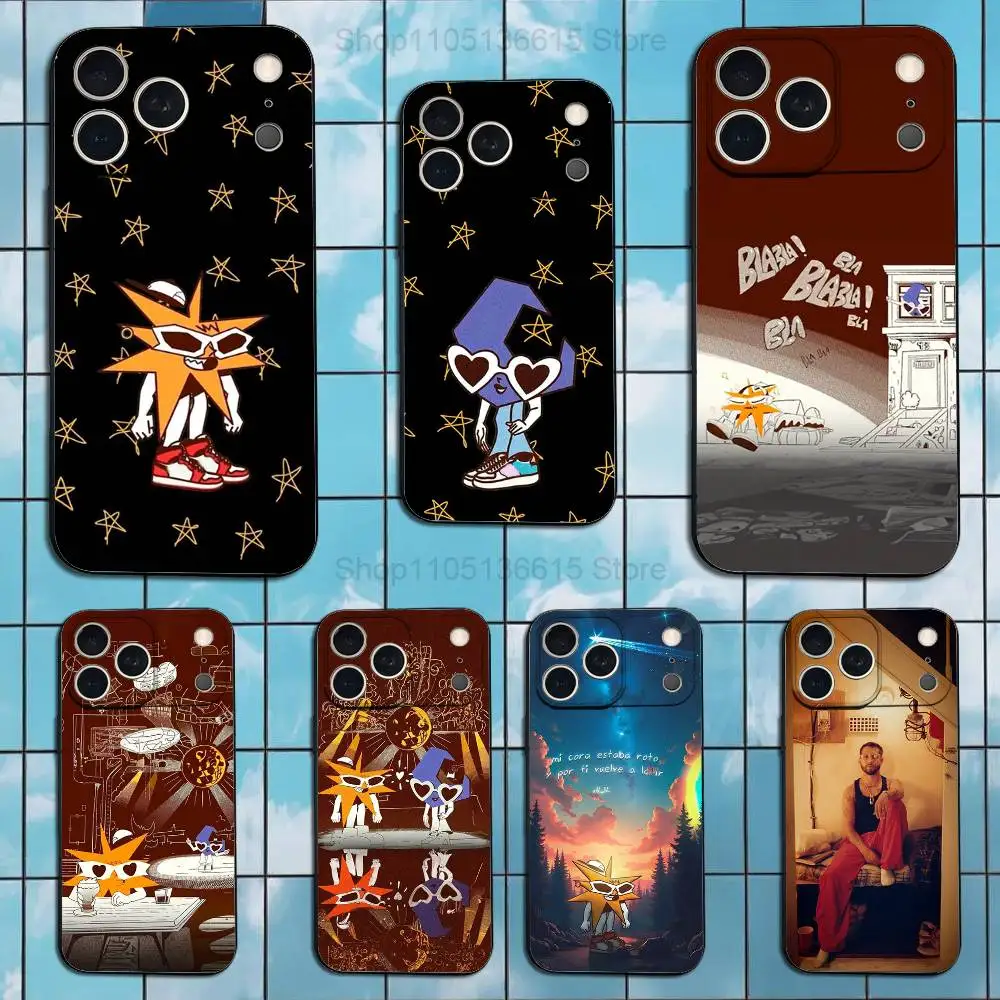 

Singer M-MORA ESTRELLA Cool Case For iPhone 17,16,15,14,13,12,11 Air,Plus,Pro Max,XS,X,XR,SE,Mini,8,7,Soft Silicone Black Cover