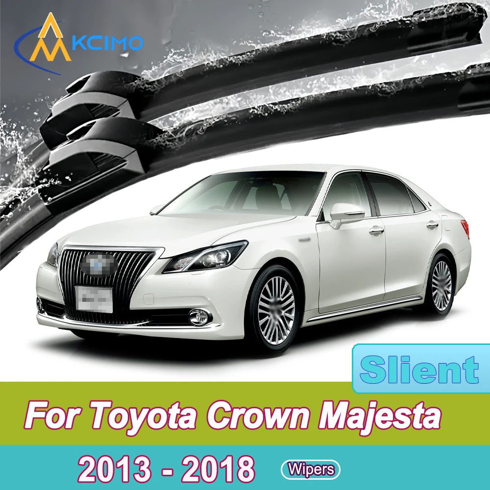 

2pcs Quiet Beam Wiper Blades for Toyota Crown Majesta S210 2013-2018 Silent Windshield Wipers with Quick Installation