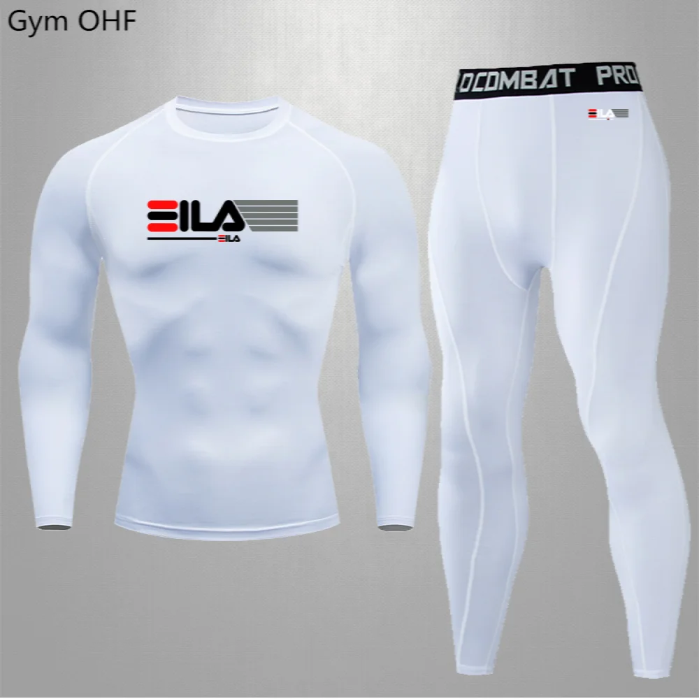 Sports Fitness Wear Running Long Sleeve Set Autumn Quick Drying Clothes Badminton Basketball Wear Fitness Wear Trousers Autumn