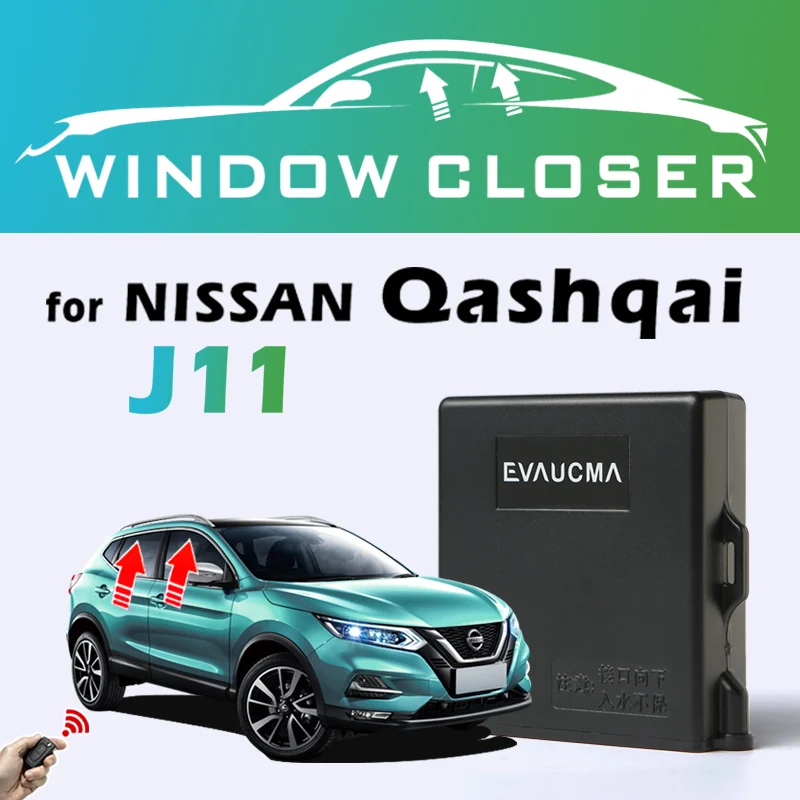 

Car Power Window Close Switch For Nissan Qashqai J11 Car Automatically 4 Door Window Closer Closing Open Kit